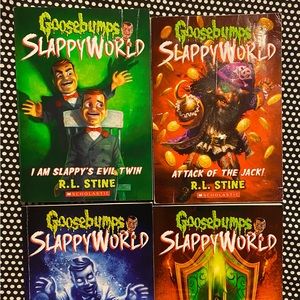 Goosebumps Slappyworld Paperbacks Books R.L. Stine 👻